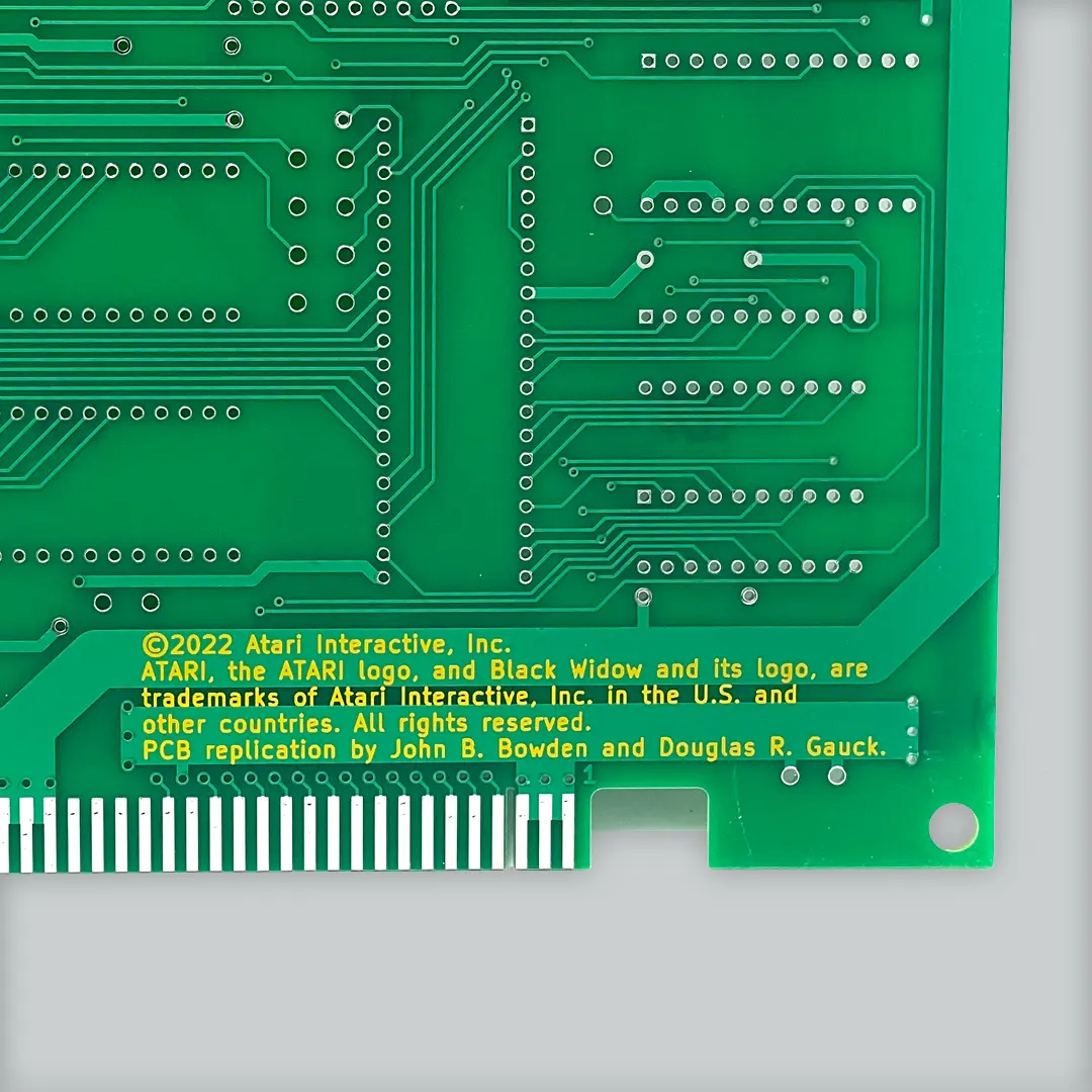 Black Widow Reproduction PCB Revision A - Image 3