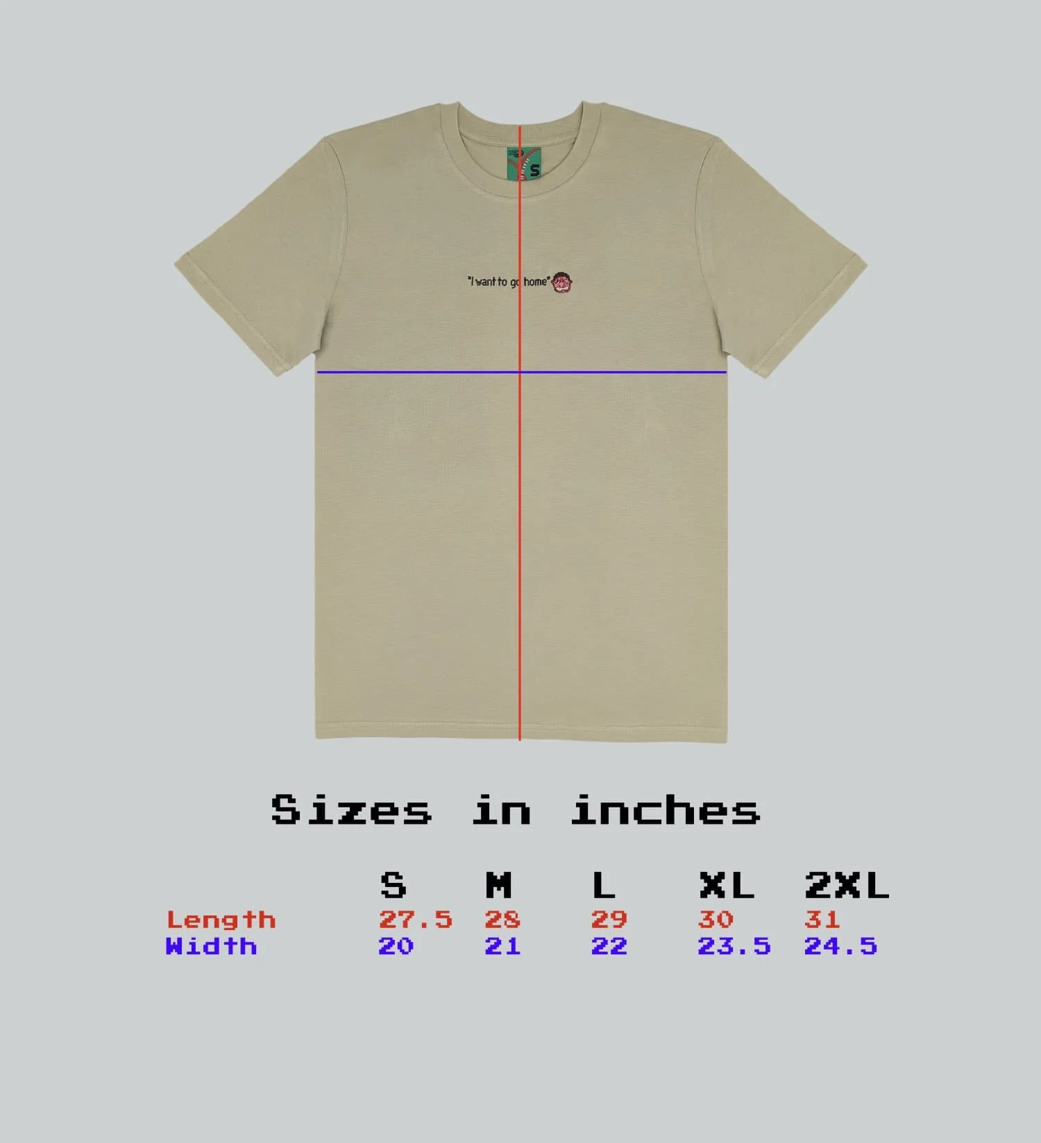 RollerCoaster Tycoon x errornogo I Want to Go Home Tee - Image 5