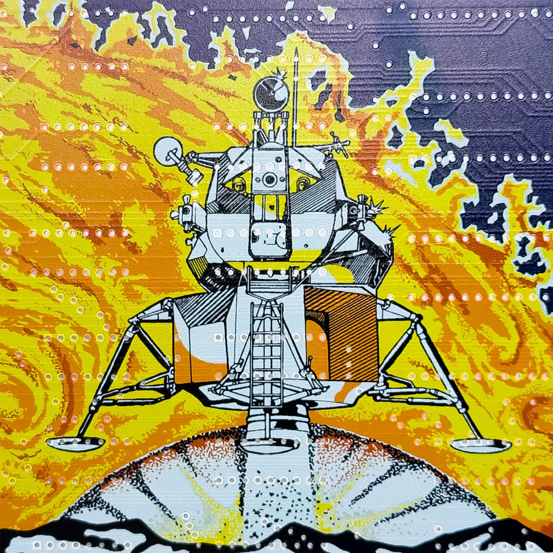 Lunar Lander Reproduction PCB - Image 3