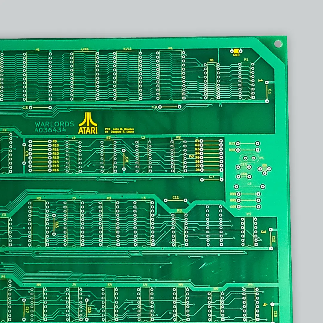 Warlords Reproduction PCB Revision D - Image 3